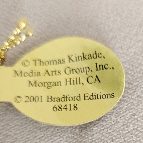 Thomas Kinkade Christmas Ball Ornament. Heirloom Ornament.#332973 - Picture 12 of 13